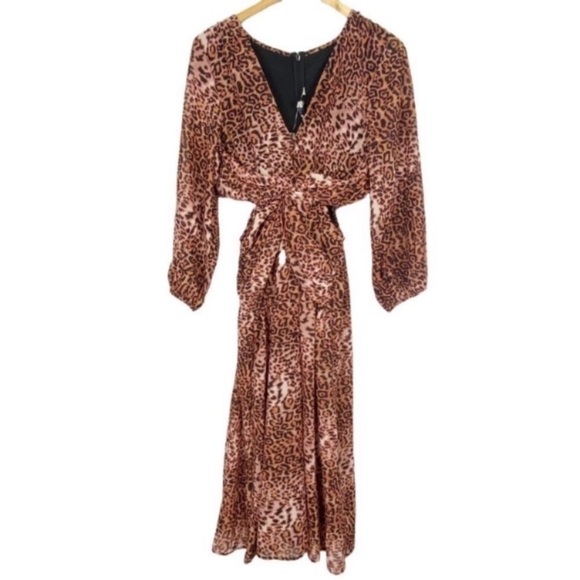 ANTHROPOLOGIE Ranna Gill Cutout Midi Dress - Picture 8 of 14